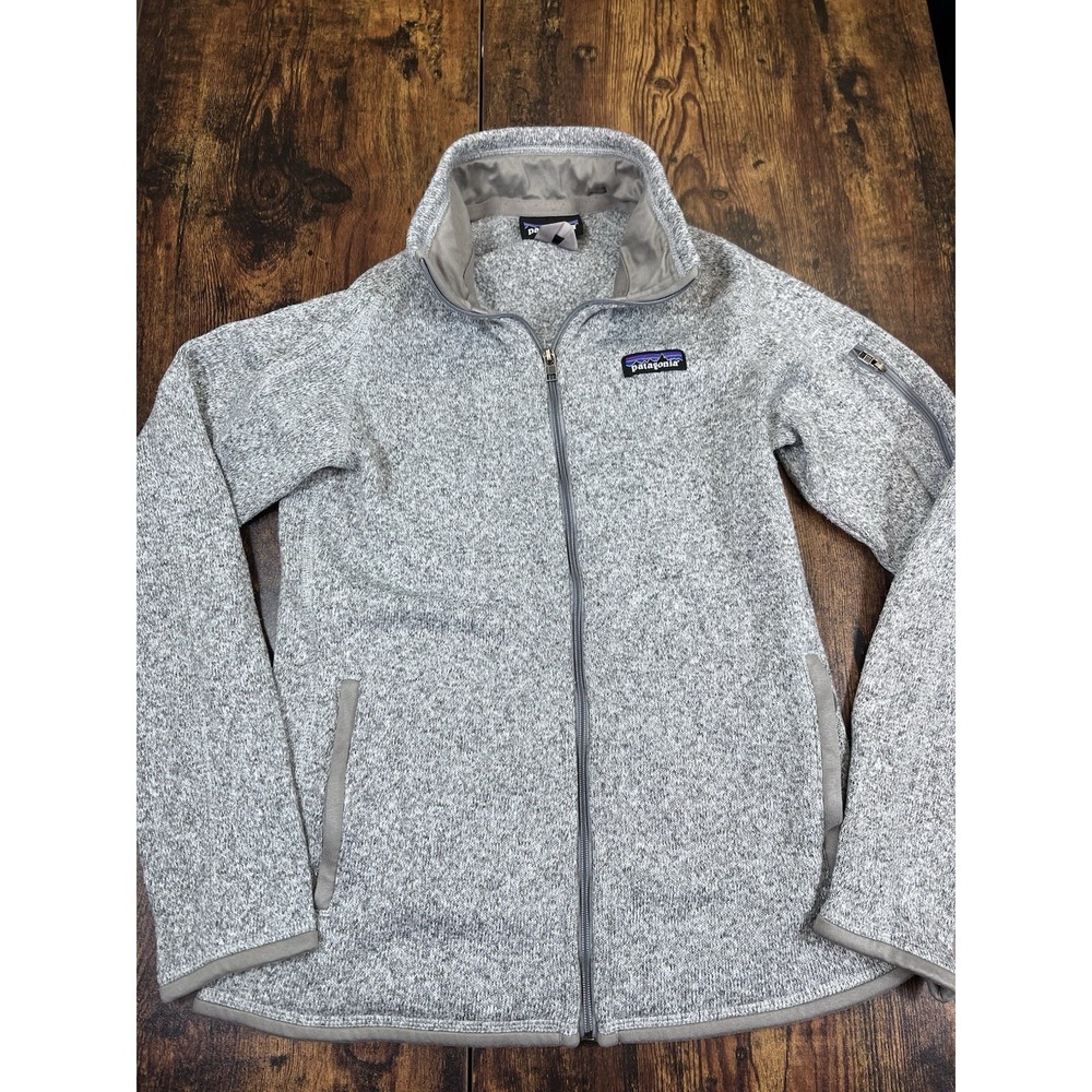 Patagonia Women's Better Sweater Jacket Full Zip Gray Size Small - Picture 2 of 6